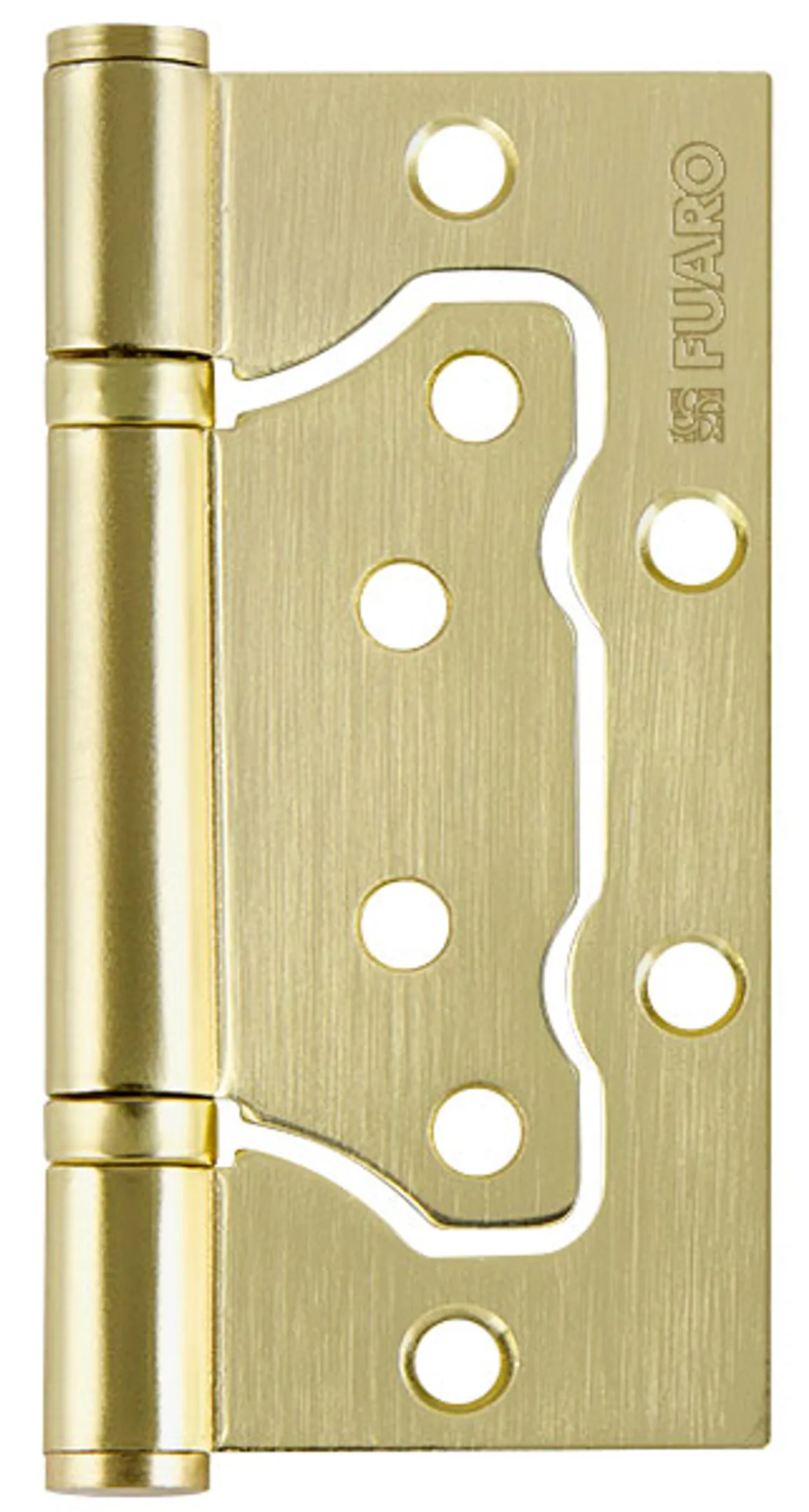 Петля универсальная без врезки IN4500W-BL SB (500-2BB/BL 100x2,5) мат. золото БЛИСТЕР Матовое золото (латунь)