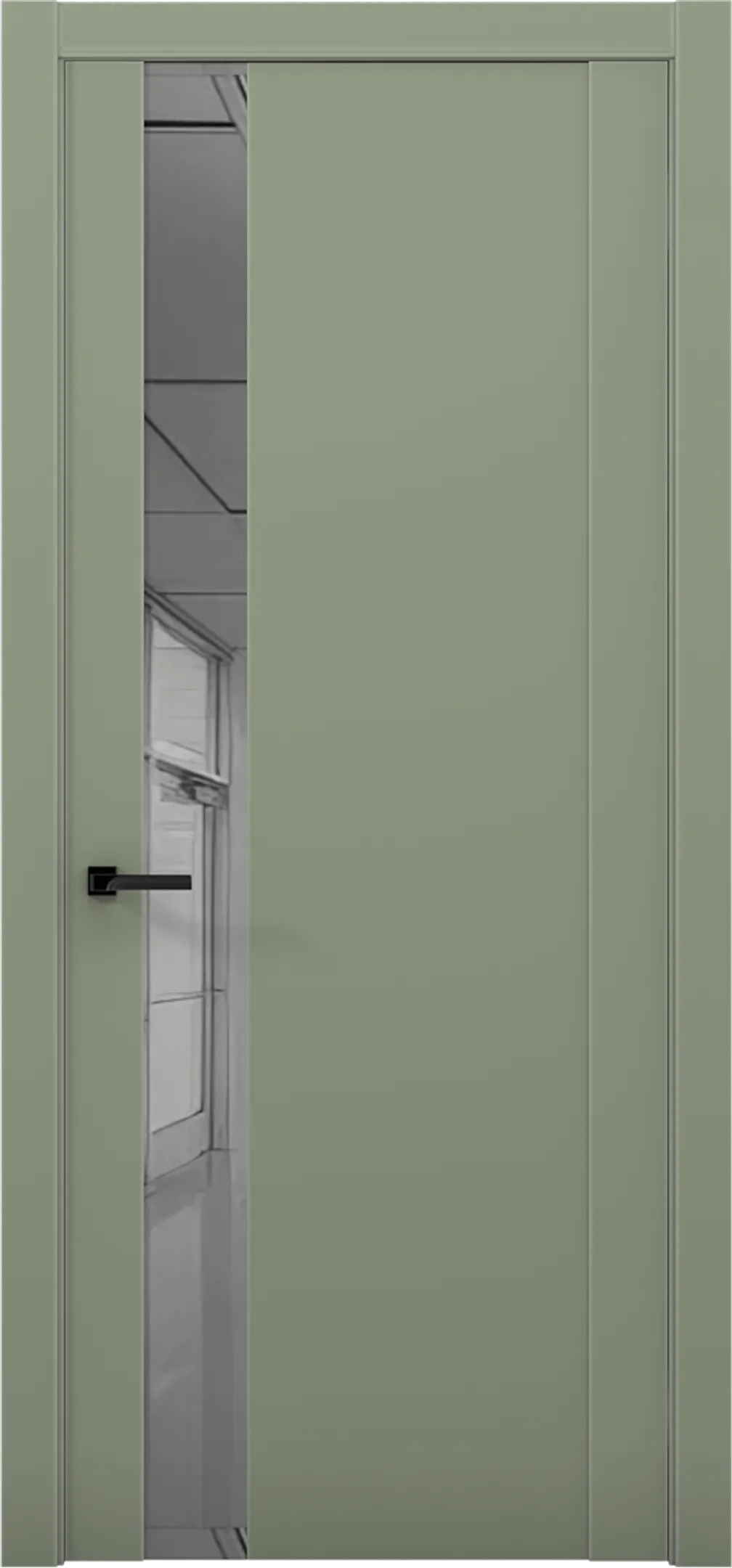PRIME 07 Deep Green Зеркало графит