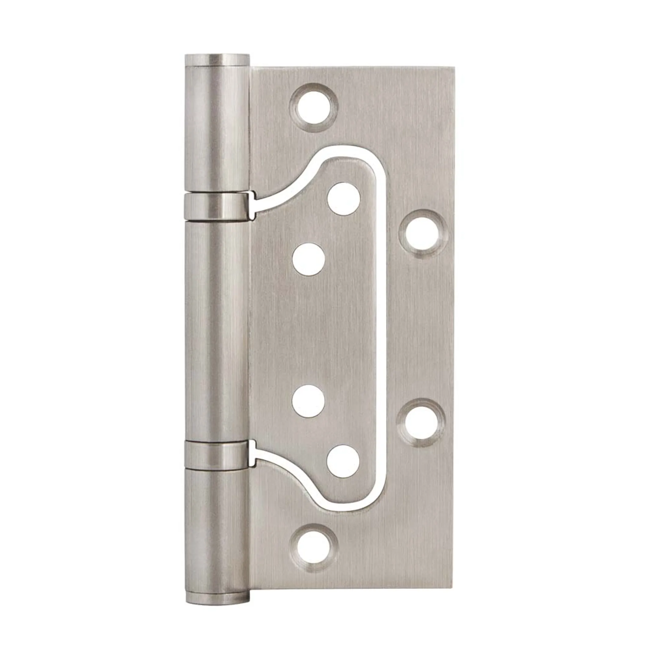 Петля из нержавейки универсальная без врезки IN4500W INOX 304 (500-2BB 100x2,5) Нержавеющая сталь
