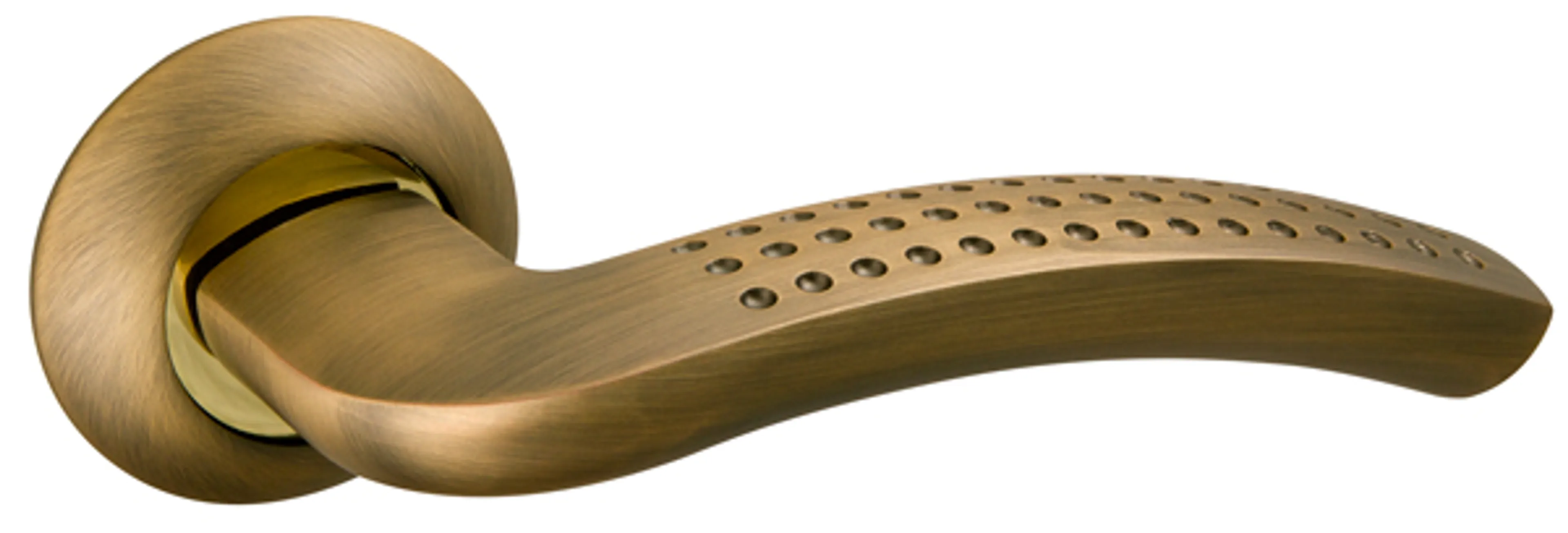 Ручка раздельная R.AR54.LOUNGE (LOUNGE AR) 130mm AB/GP-7 Бронза/золото
