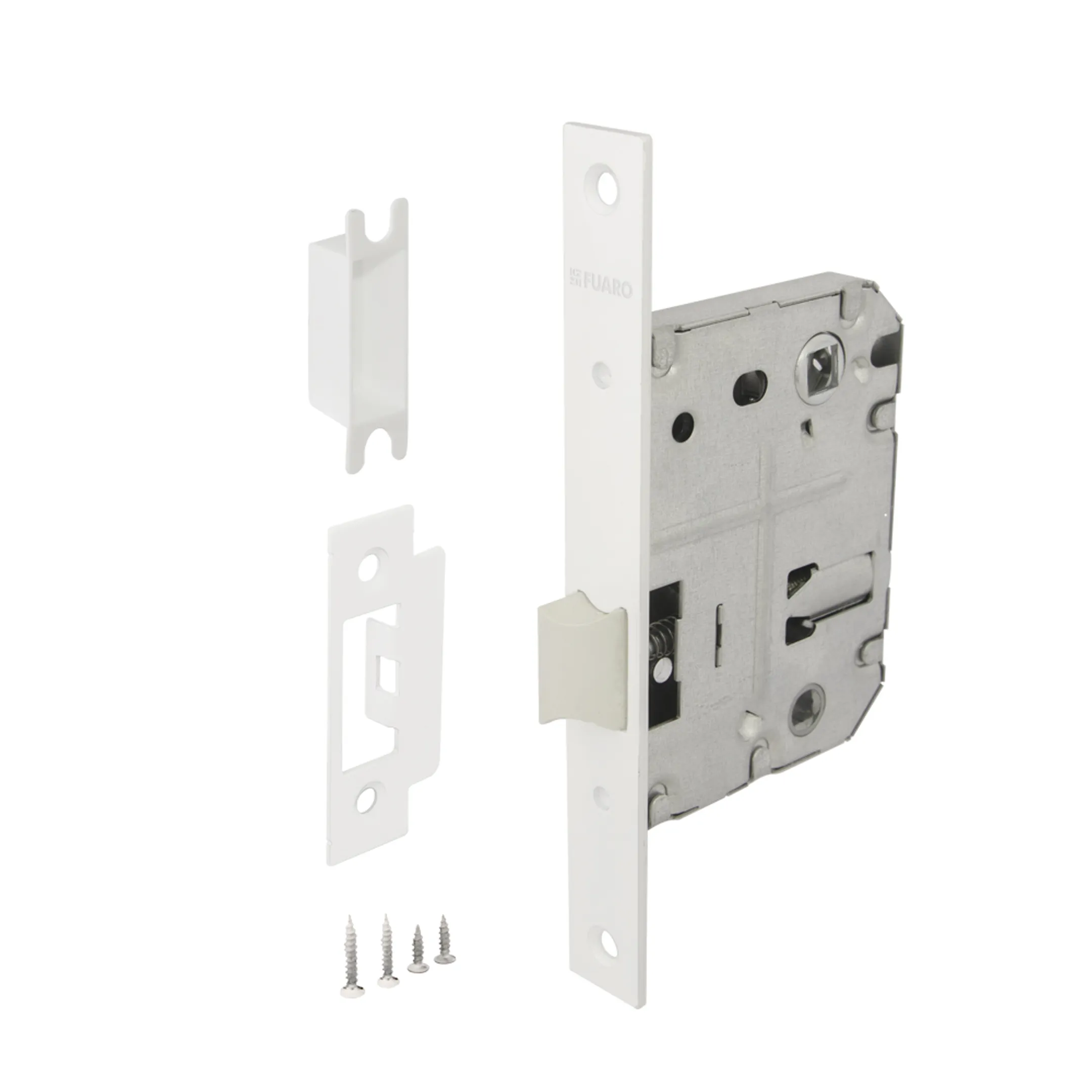 Защелка врезная PLASTP72-50 (P72-50) WH Белый