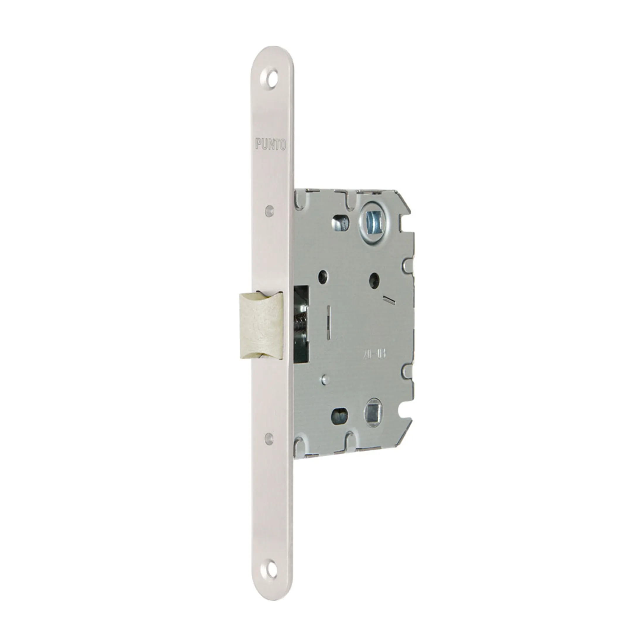 Защелка PLASTPL70X-R20 (PL70X-R20 SN) (врезная) SN мат. никель упаковка Матовый никель
