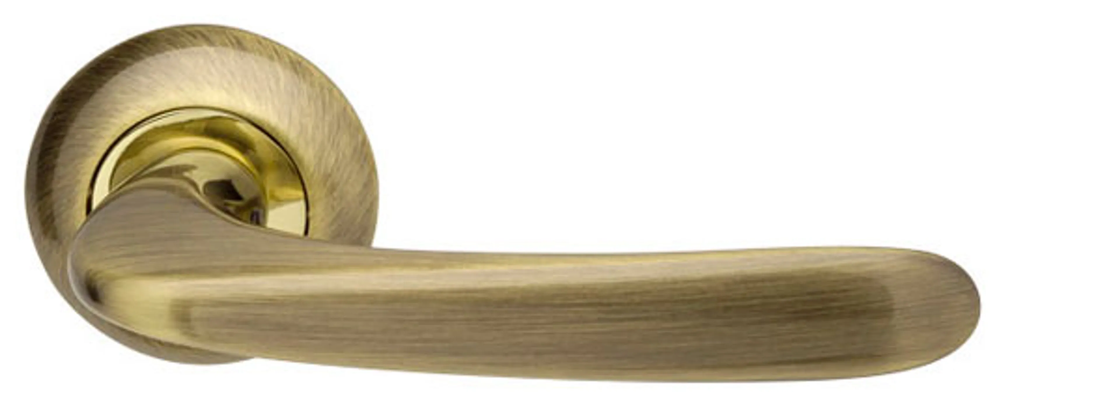 Ручка раздельная R.LD54.Pava (Pava LD42) AB/GP-7 Бронза/золото