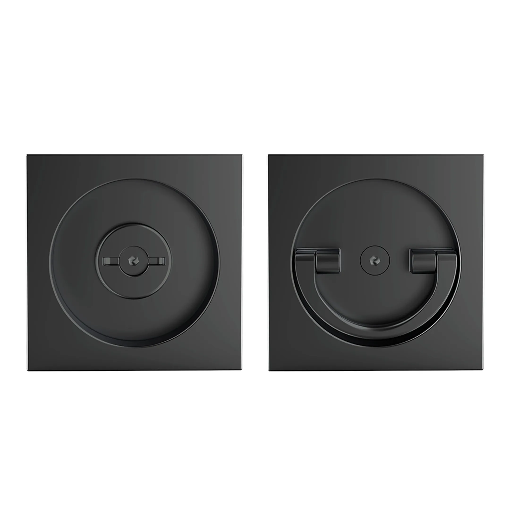 Ручка поворотная для раздвижных дверей SH.QUADRO55.BK8 BL-26 Черный
