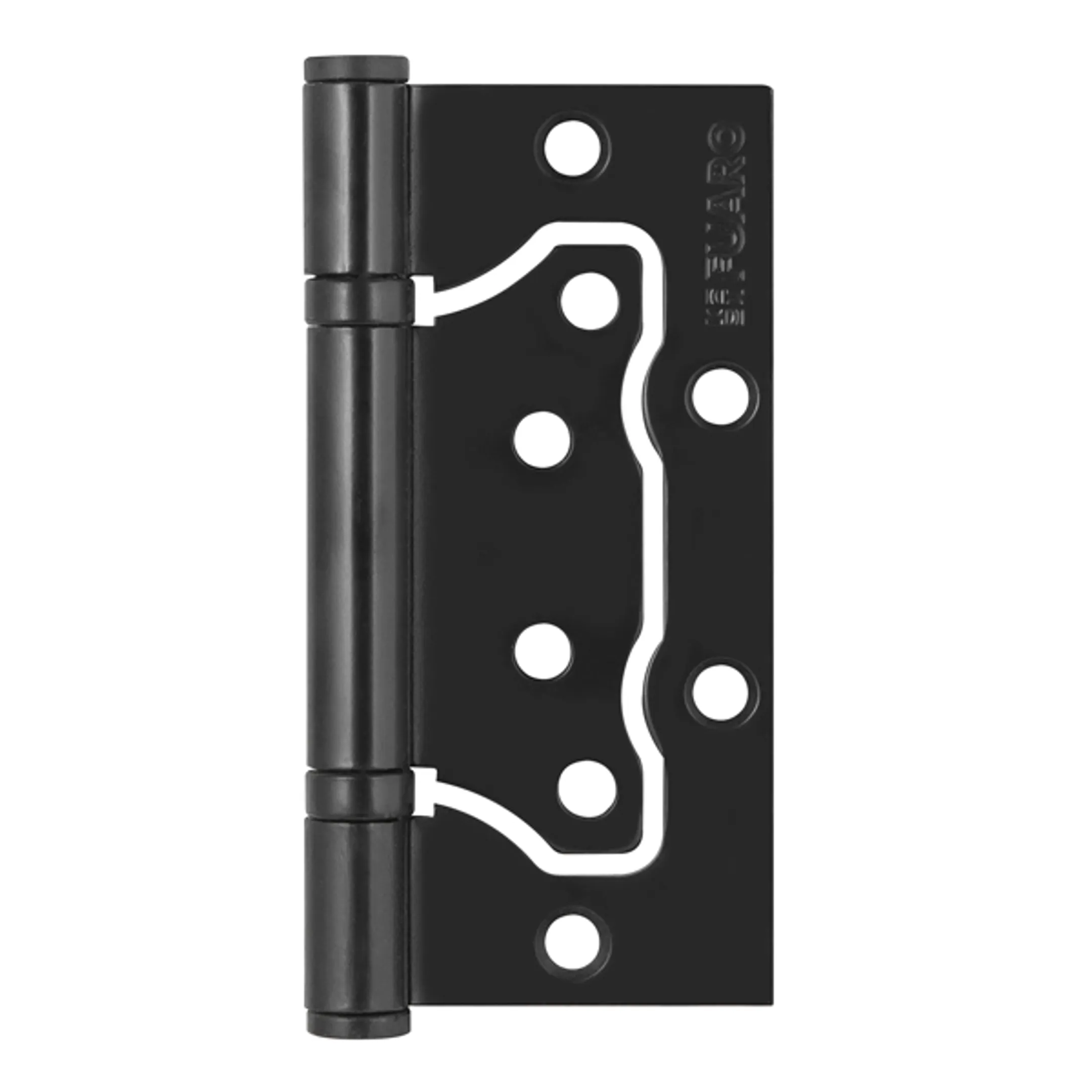 Петля универсальная без врезки IN4500W BL (500-2BB 100x2,5) матовый Черный