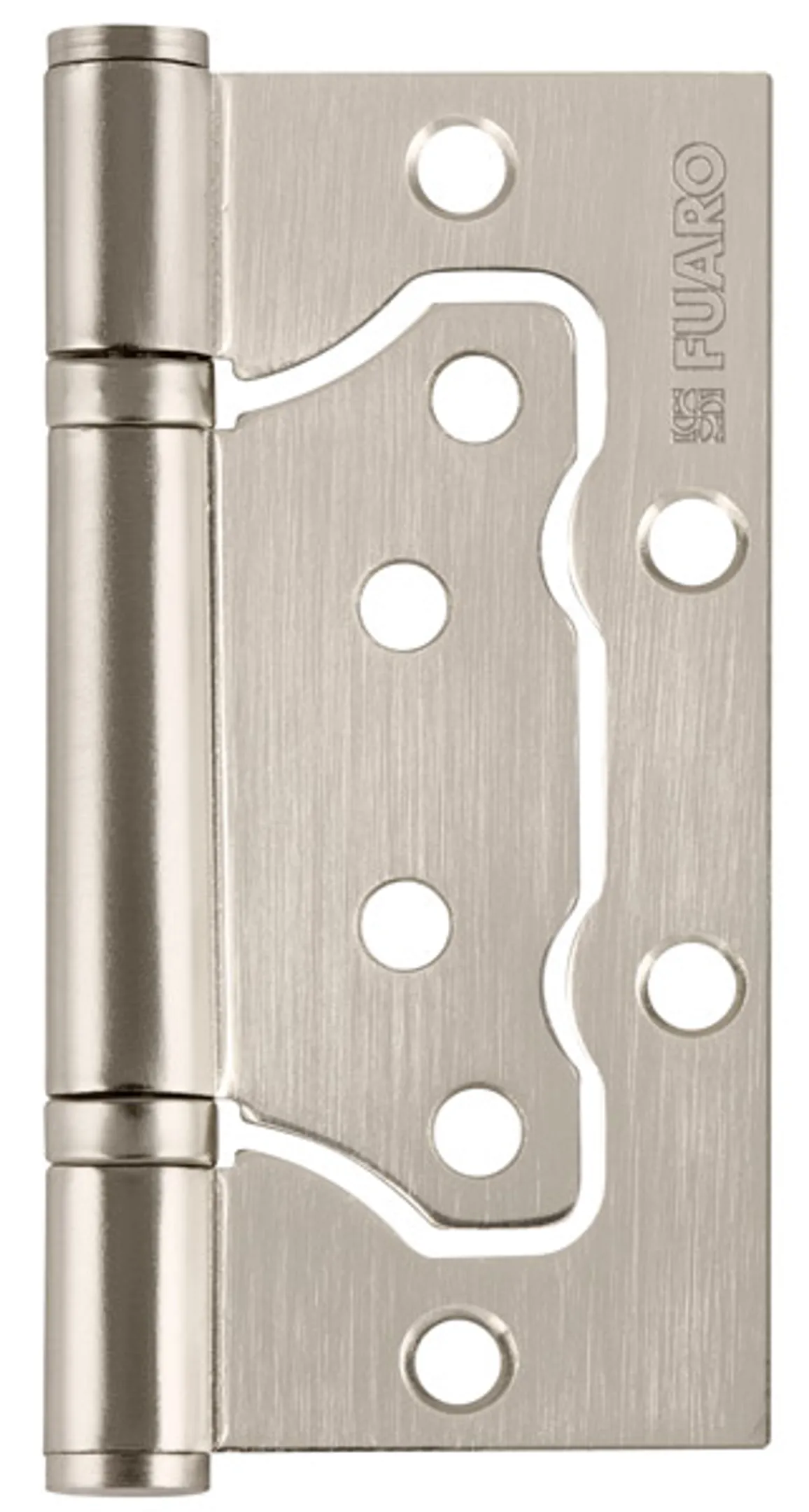 Петля универсальная без врезки IN4500W-BL SN (500-2BB/BL 100x2,5) мат. никель БЛИСТЕР Матовый никель