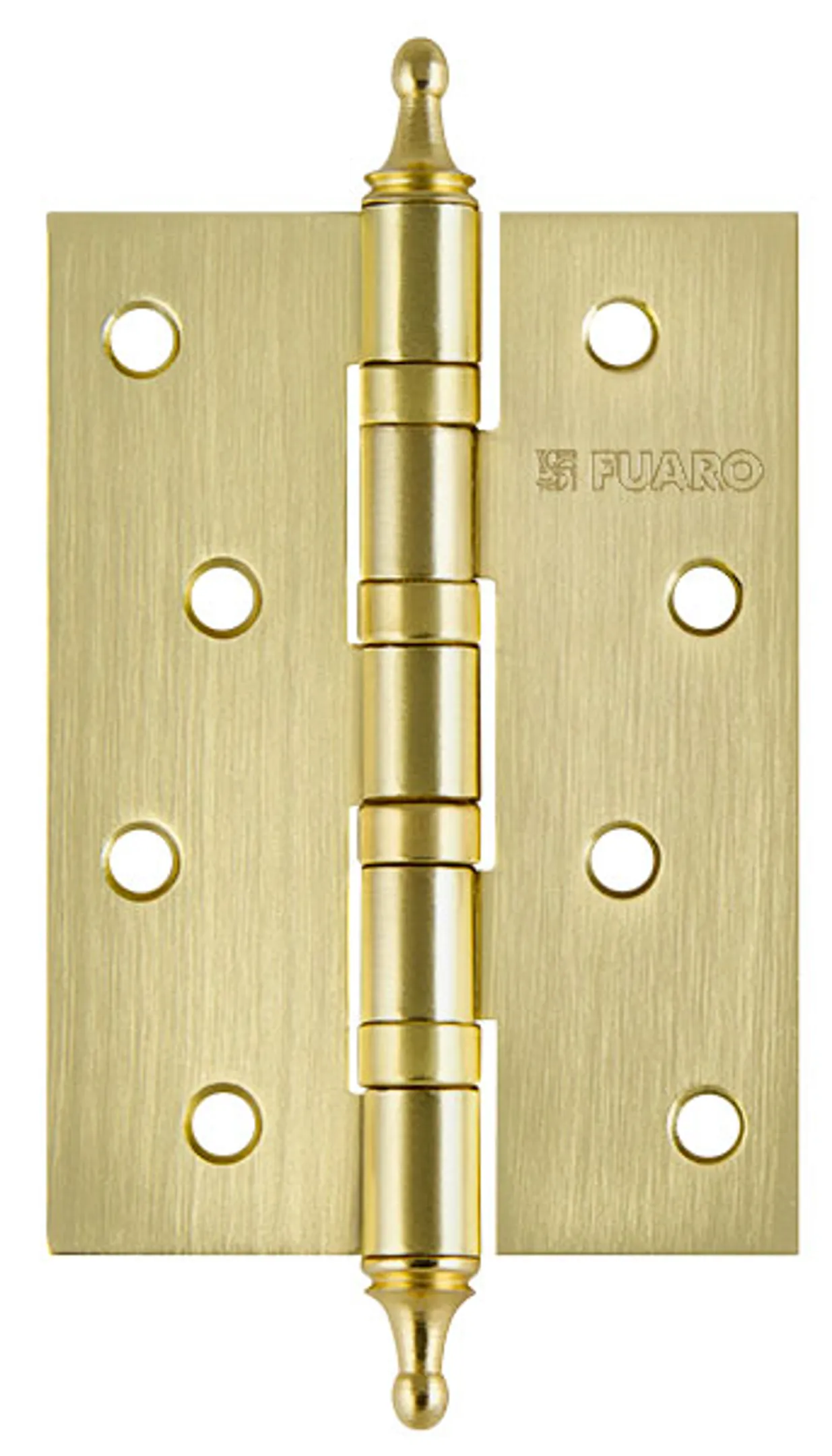 Петля универсальная IN4400UA-BL SB (4BB/A/BL 100x75x2,5) мат. золото БЛИСТЕР Матовое золото (латунь)
