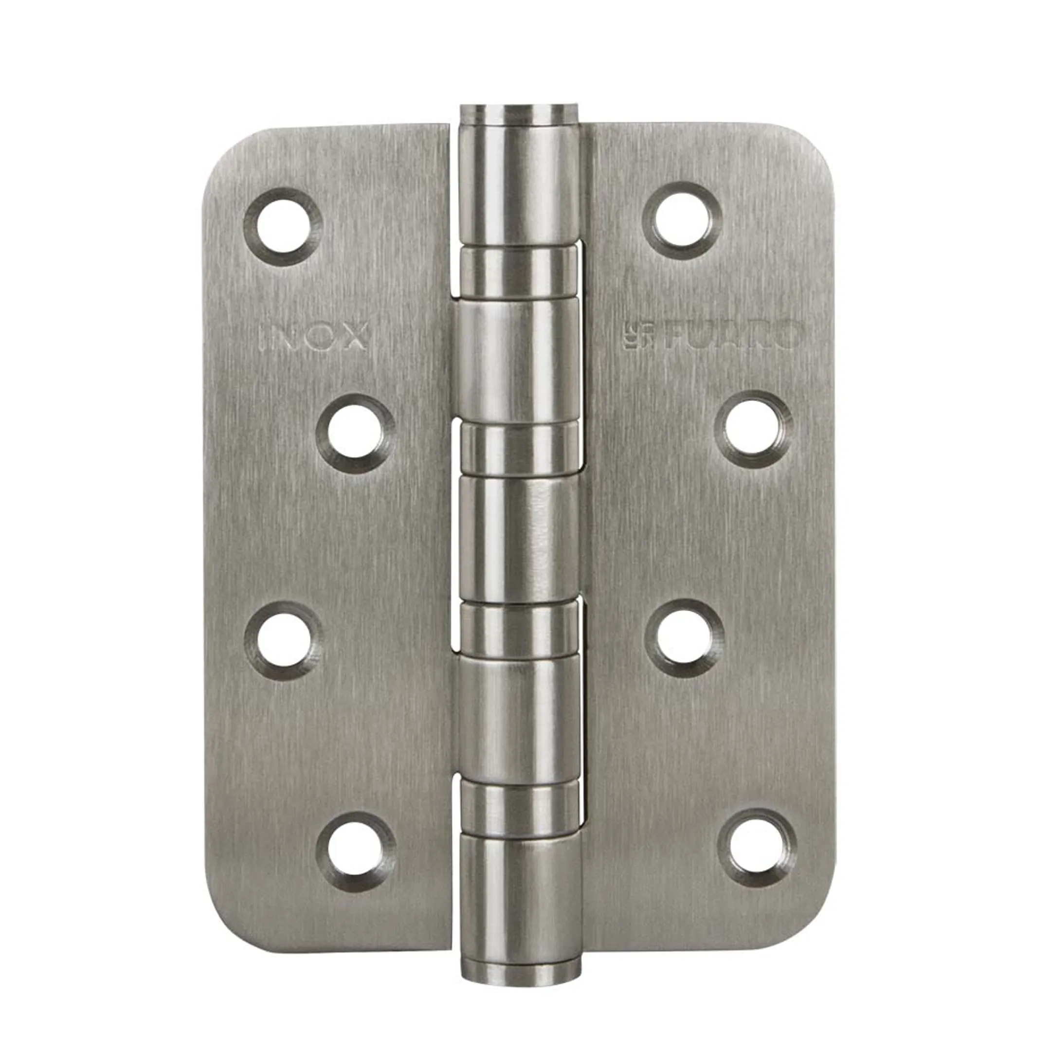 Петля из нержавейки универсальная IN4400U-R10 INOX (4BB-R10 102х76х3) Нержавеющая сталь