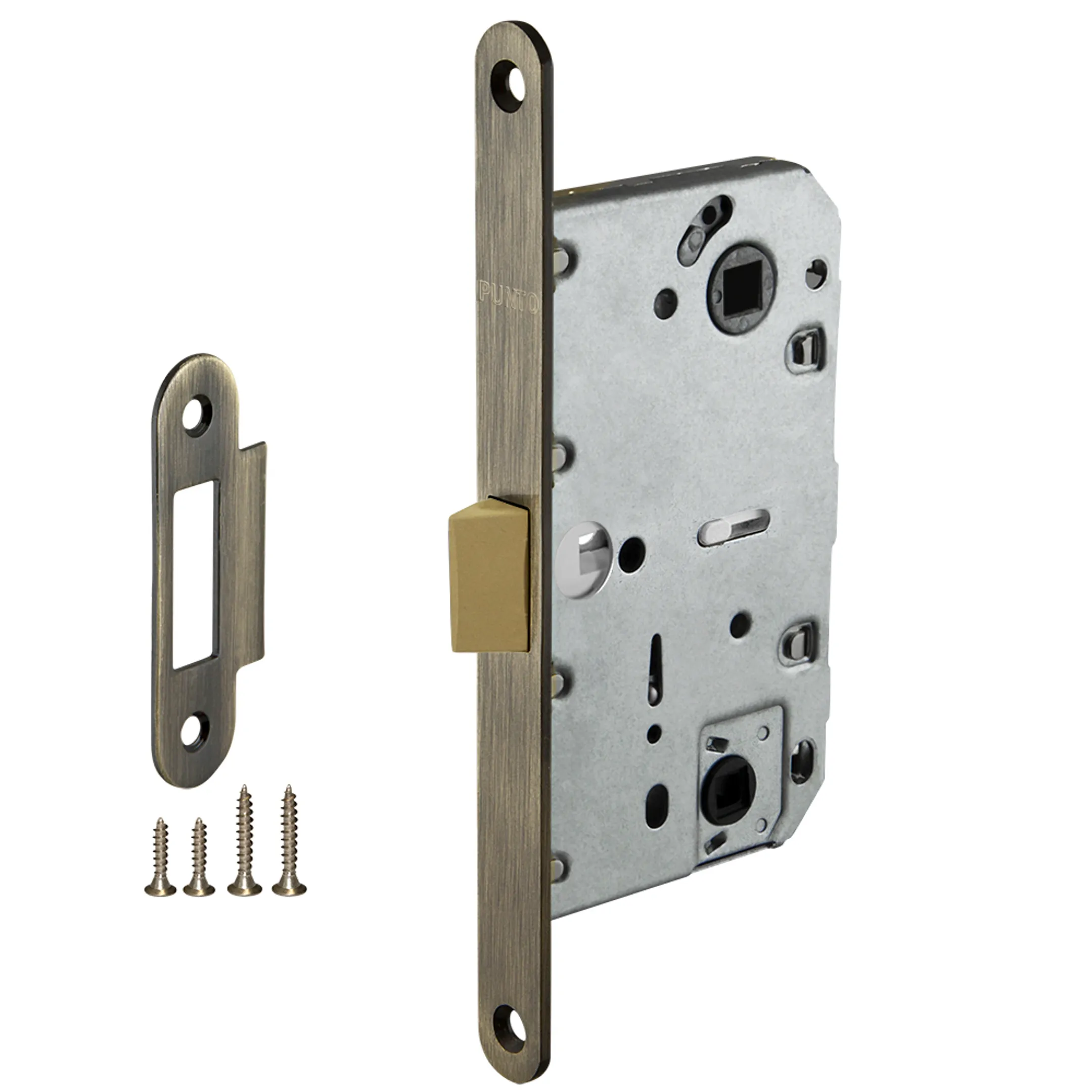 Защелка врезная PL96WC-50/BL ABG Бронза